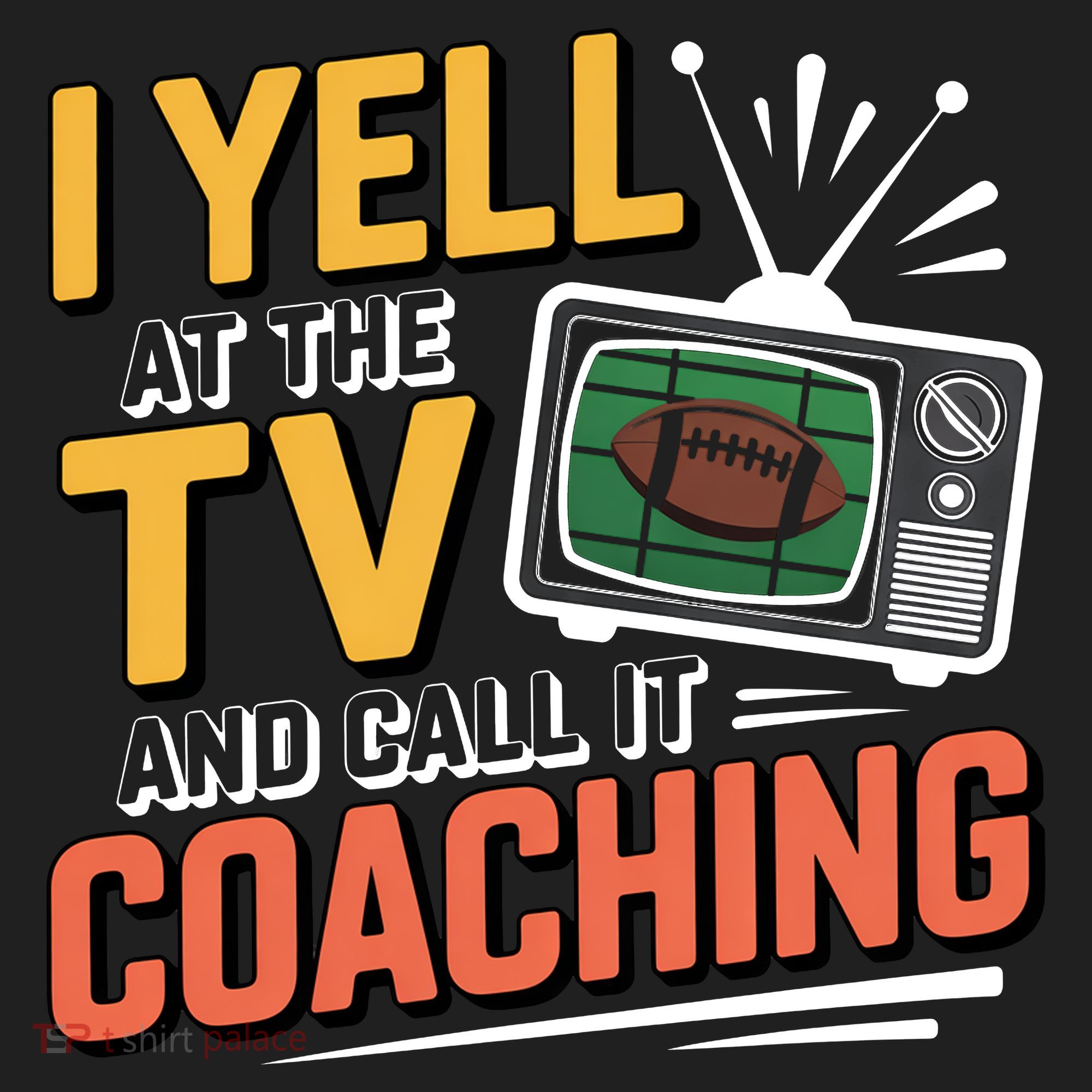 Football Season Funny Yell At The TV And Call It Coaching Beanie
