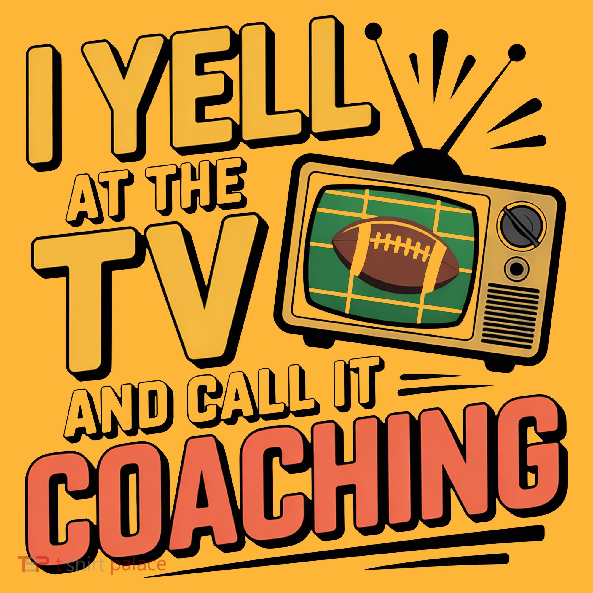 Football Season Funny Yell At The TV And Call It Coaching Baby Bodysuit