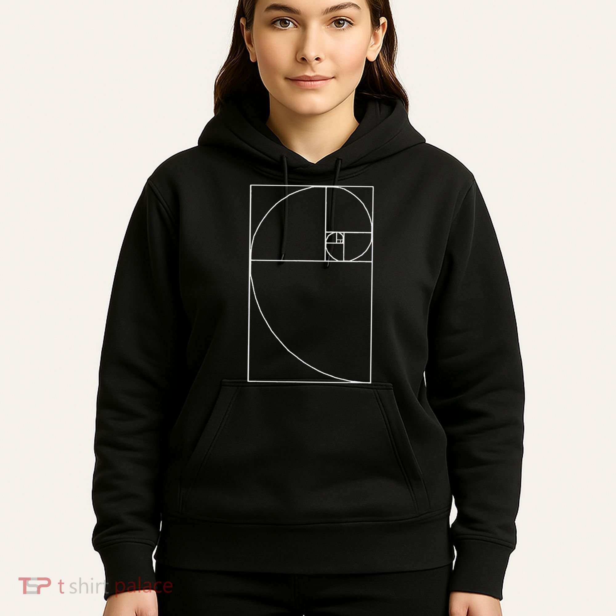 Fibonacci Spiral Fibonacci Golden Ratio Hoodie