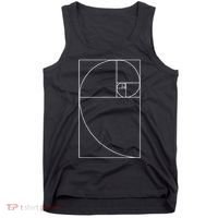 Fibonacci Spiral Fibonacci Golden Ratio Tank Top thumb 0