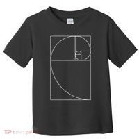 Fibonacci Spiral Fibonacci Golden Ratio Toddler T-Shirt thumb 0