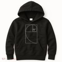 Fibonacci Spiral Fibonacci Golden Ratio Kids Hoodie thumb 0