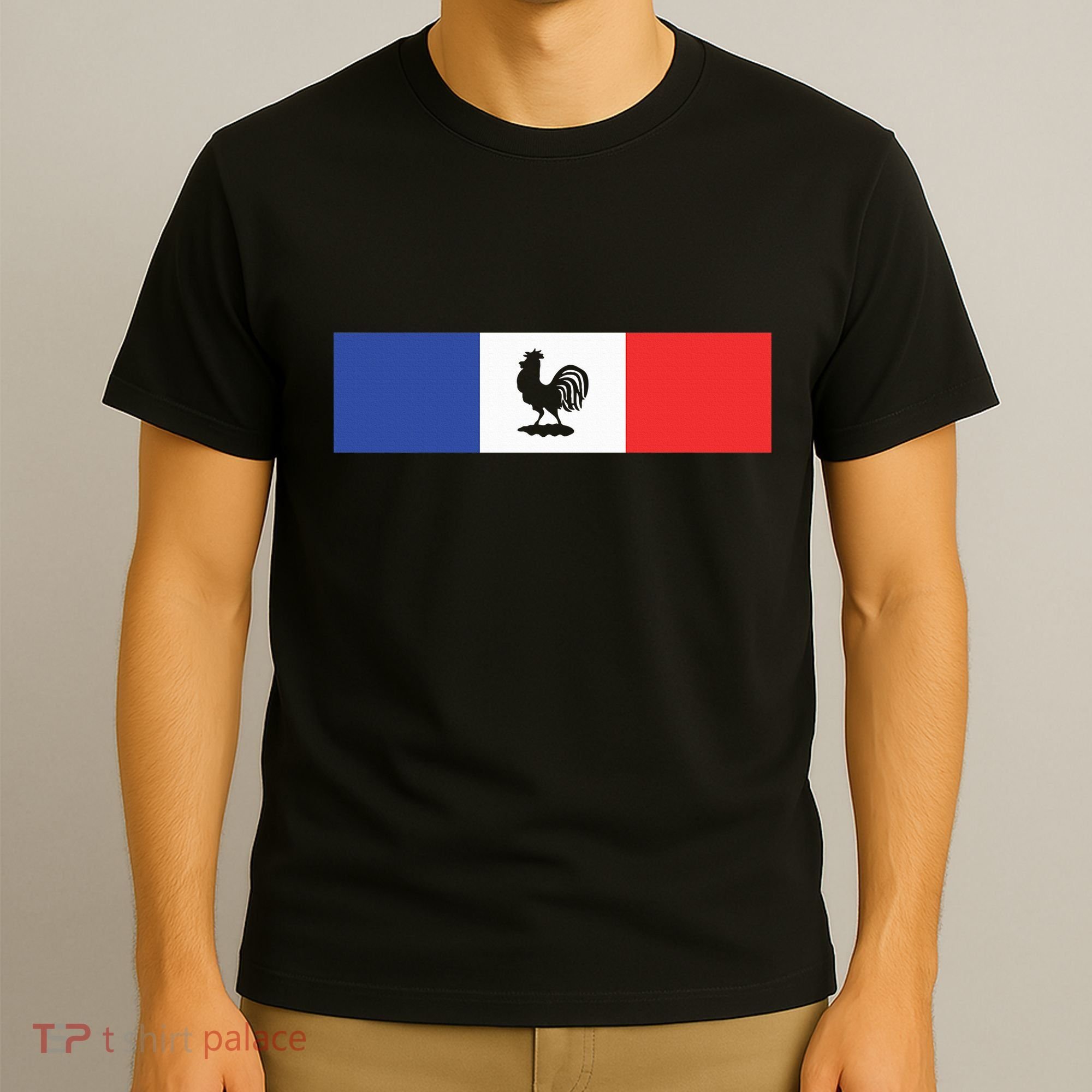 France Soccer Football France Flag T-Shirt
