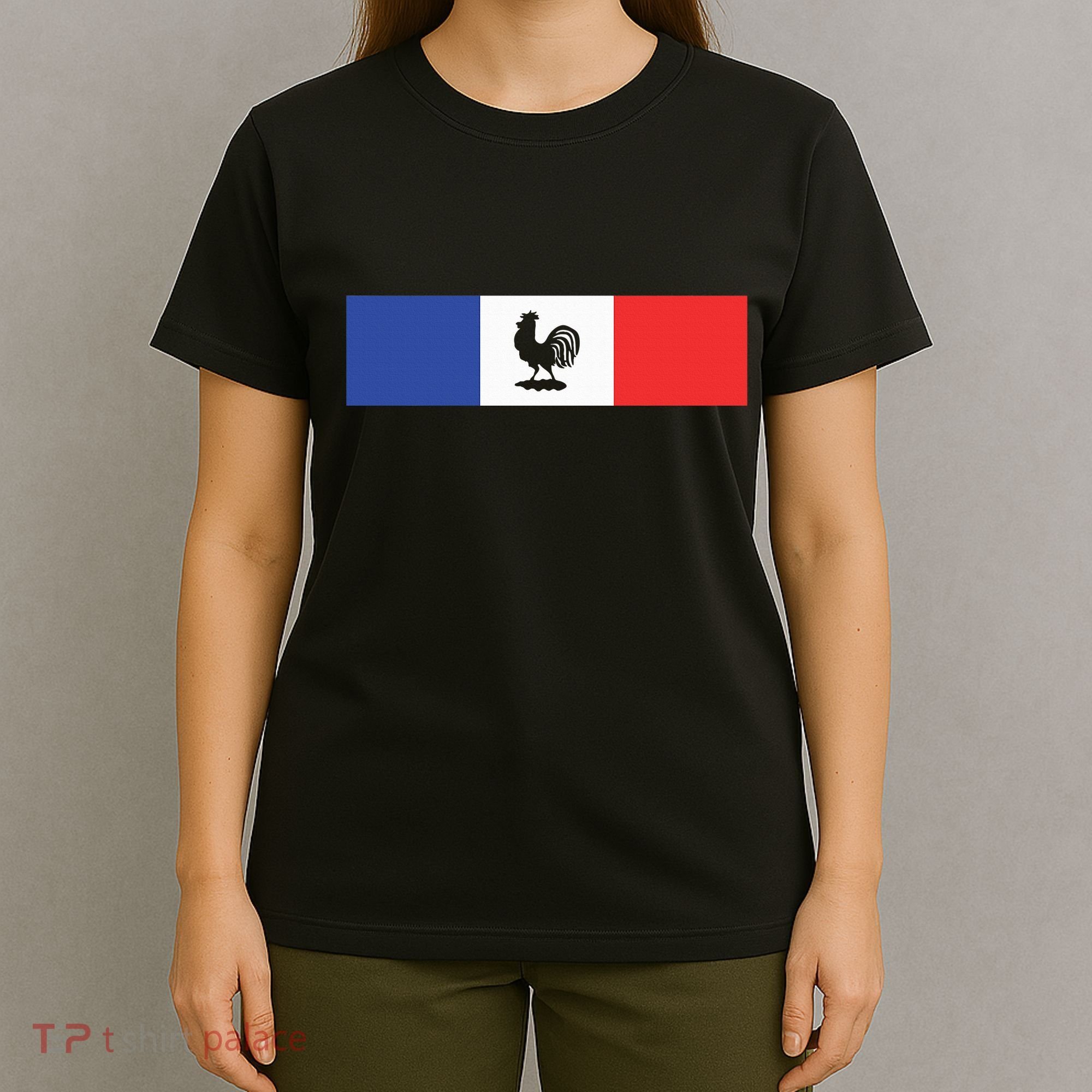 France Soccer Football France Flag T-Shirt