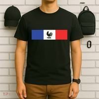 France Soccer Football France Flag T-Shirt thumb 6