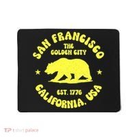 Funny San Francisco Retro California Bear Travel Mousepad thumb 0