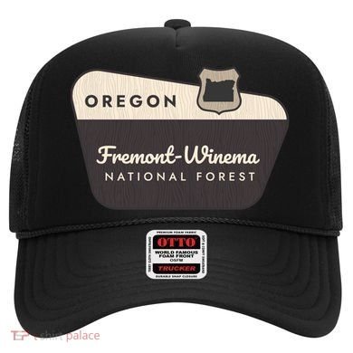 Fremontwinema State Forest Oregon Welcome Sign Vacation Gift Hat