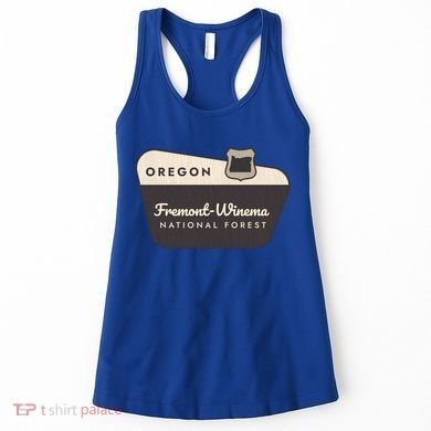 Fremontwinema State Forest Oregon Welcome Sign Vacation Gift Women's Tank Top