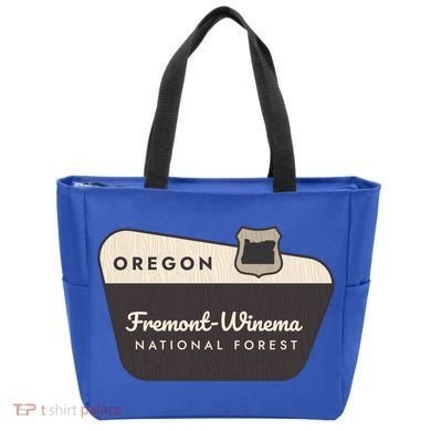 Fremontwinema State Forest Oregon Welcome Sign Vacation Gift Tote Bag
