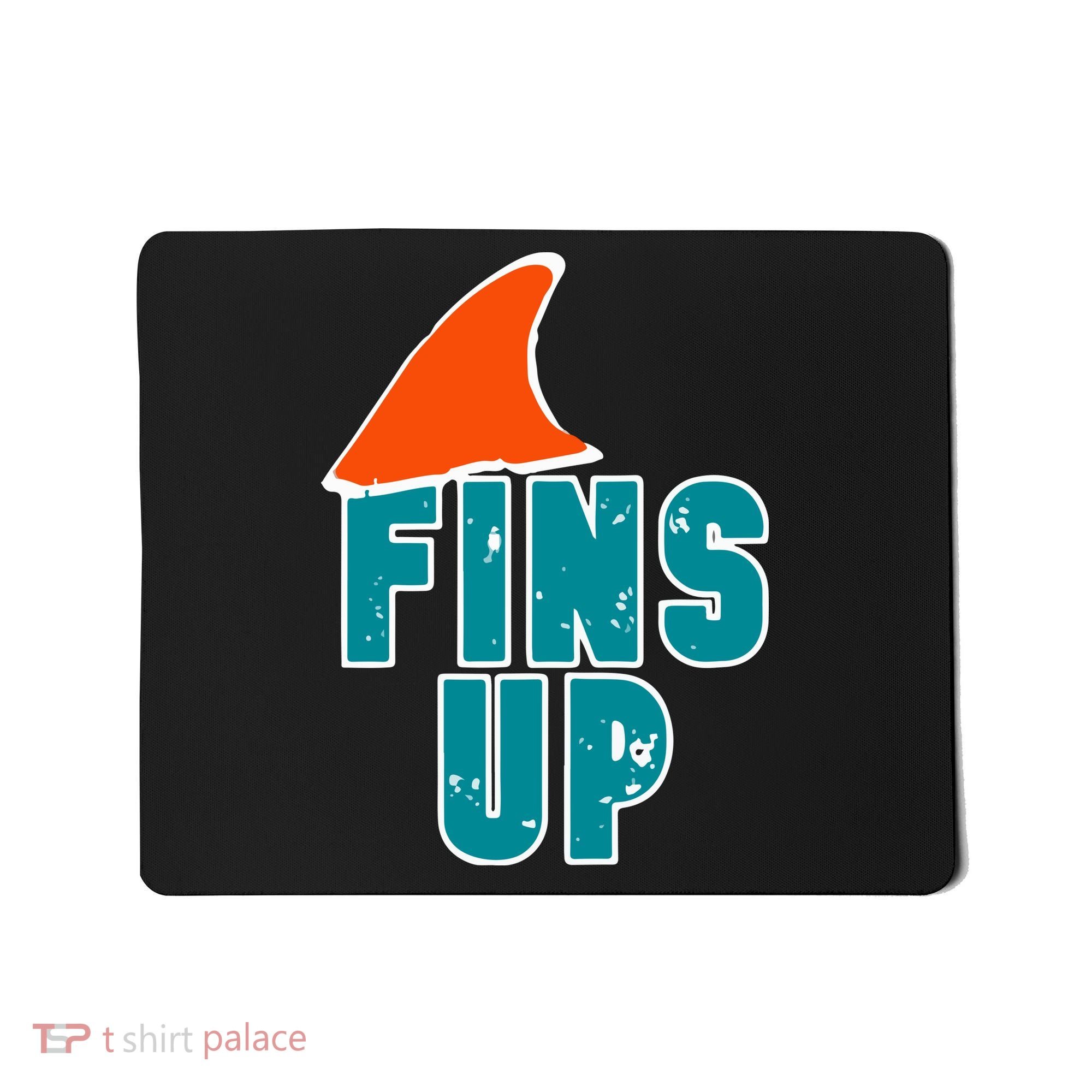 Funny Sport Fins Up Gift For Miami Fan Mousepad