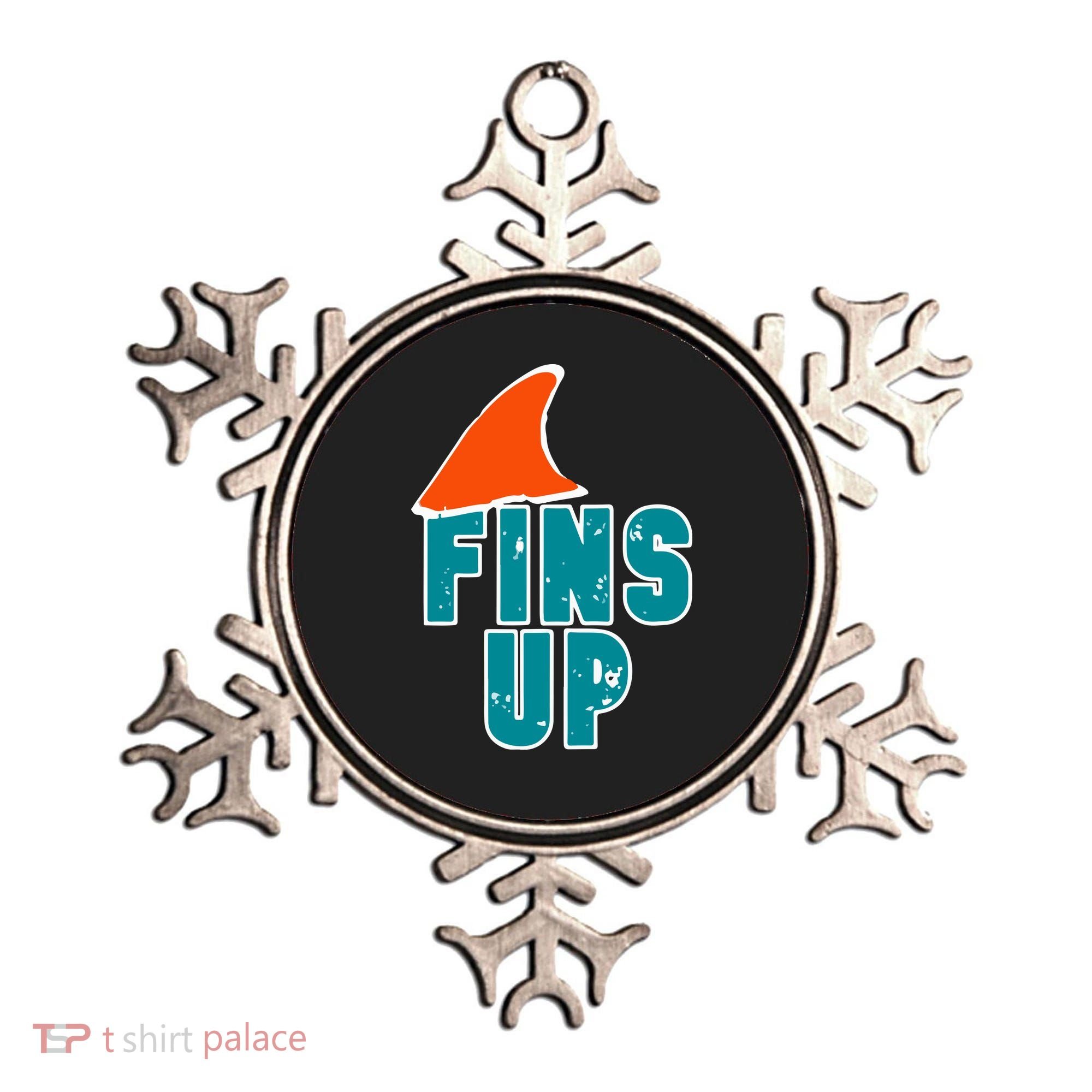 Funny Sport Fins Up Gift For Miami Fan Ornament