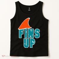 Funny Sport Fins Up Gift For Miami Fan Tank Top thumb 2