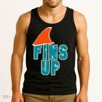 Funny Sport Fins Up Gift For Miami Fan Tank Top thumb 3