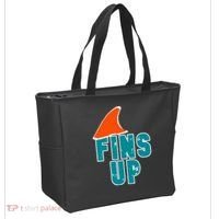 Funny Sport Fins Up Gift For Miami Fan Tote Bag thumb 2