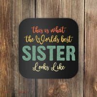 Funny Sister From Sister Sister For Women Coaster thumb 0