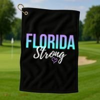 Florida Strong Golf Towel thumb 1
