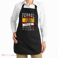 Ferrol Spain Flag Gps Coordinates Of Ferrol Apron thumb 2