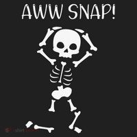 Funny Skeleton Funny Text Spooky Meme Halloween Beanie thumb 2