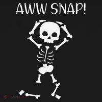 Funny Skeleton Funny Text Spooky Meme Halloween Pajama Set thumb 2