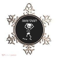 Funny Skeleton Funny Text Spooky Meme Halloween Ornament thumb 0