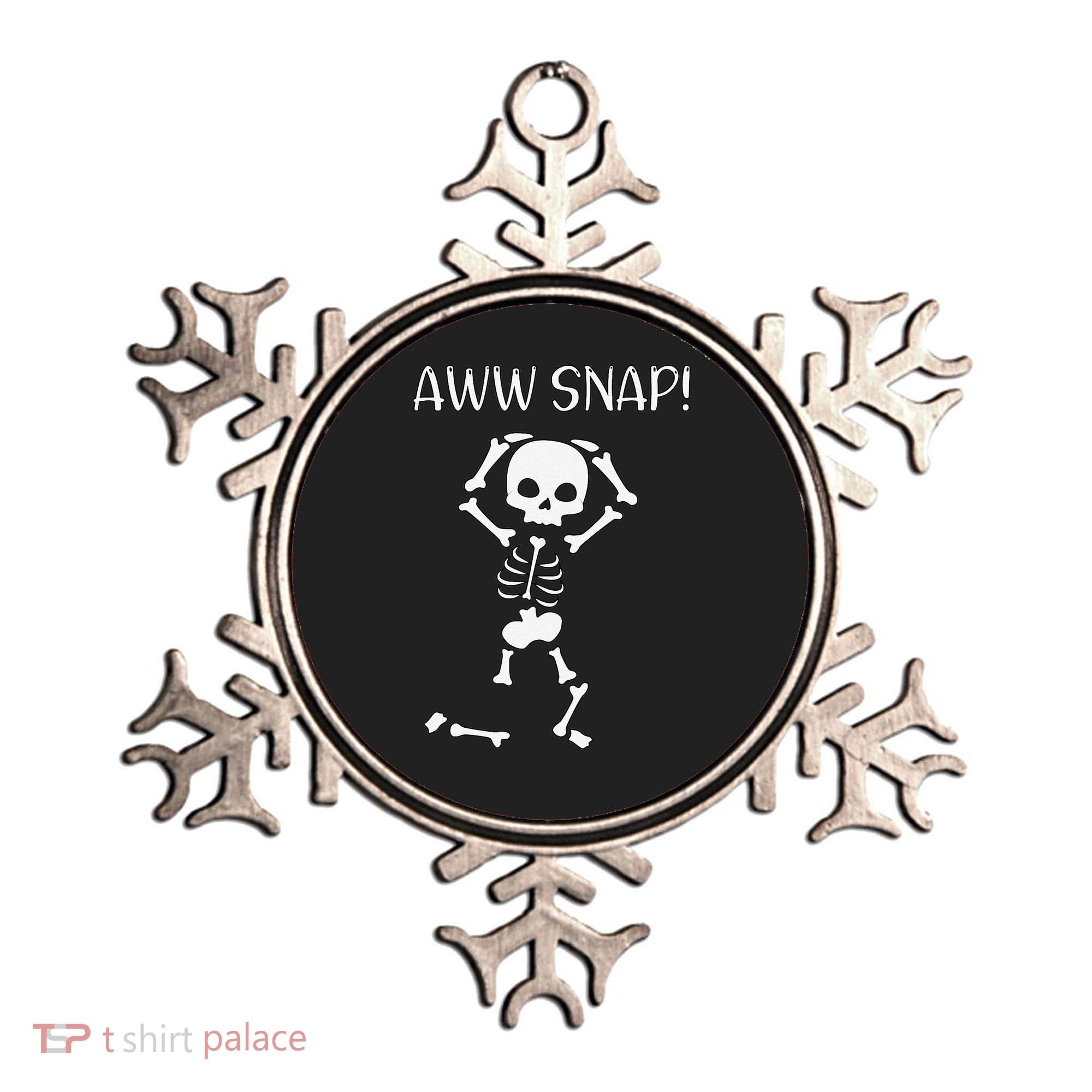 Funny Skeleton Funny Text Spooky Meme Halloween Ornament