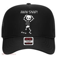 Funny Skeleton Funny Text Spooky Meme Halloween Hat thumb 0