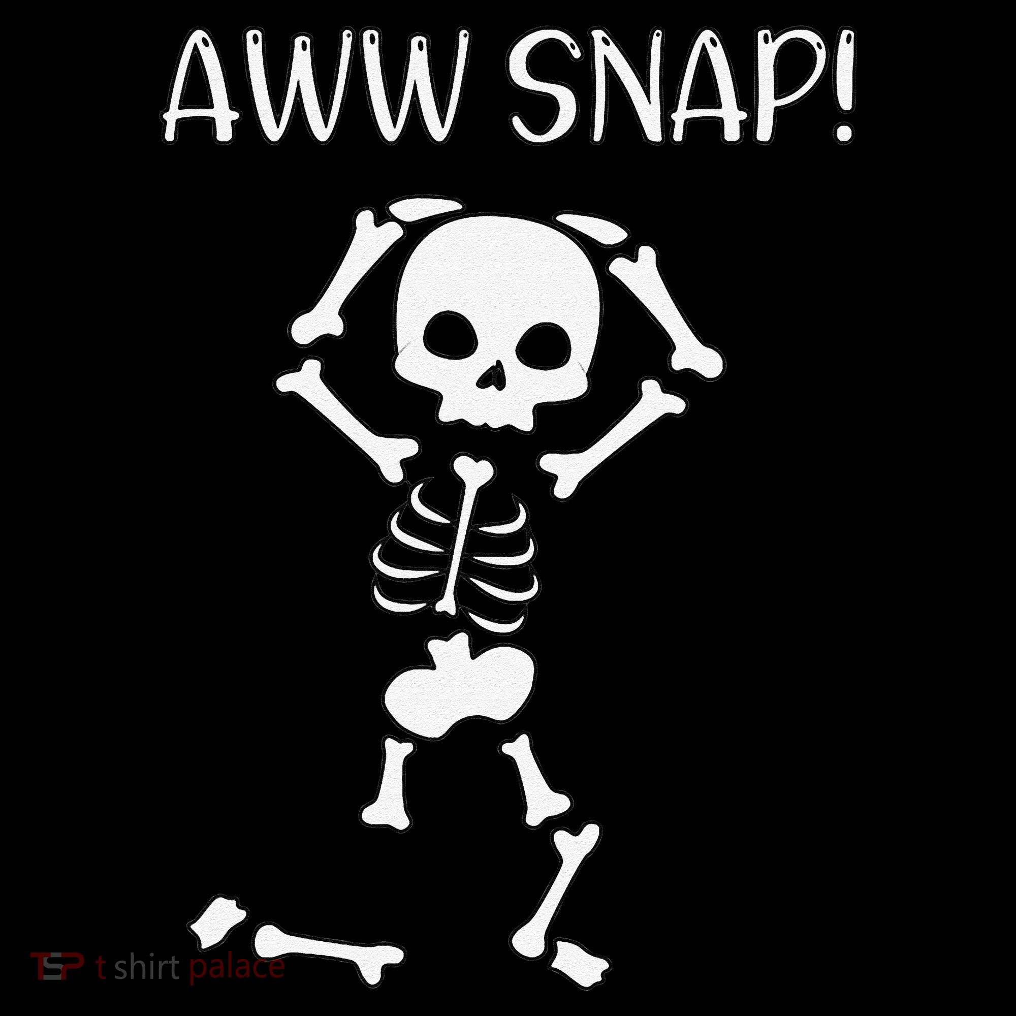 Funny Skeleton Funny Text Spooky Meme Halloween Toddler T-Shirt