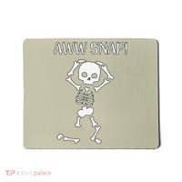 Funny Skeleton Funny Text Spooky Meme Halloween Mousepad thumb 0