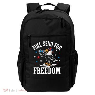 Full Send For Freedom Patriotic Eagle Backpack