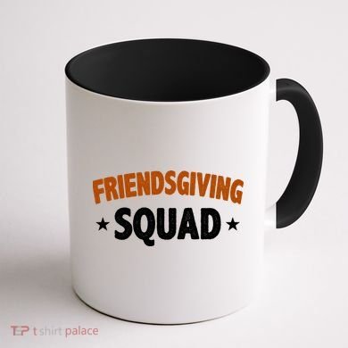 Friendsgiving Squad Coffee Mug back