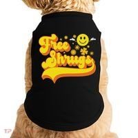 Free Shrugs Funny Classic Parody Doggie Tank thumb 0