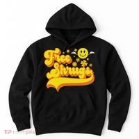 Free Shrugs Funny Classic Parody Hoodie thumb 0