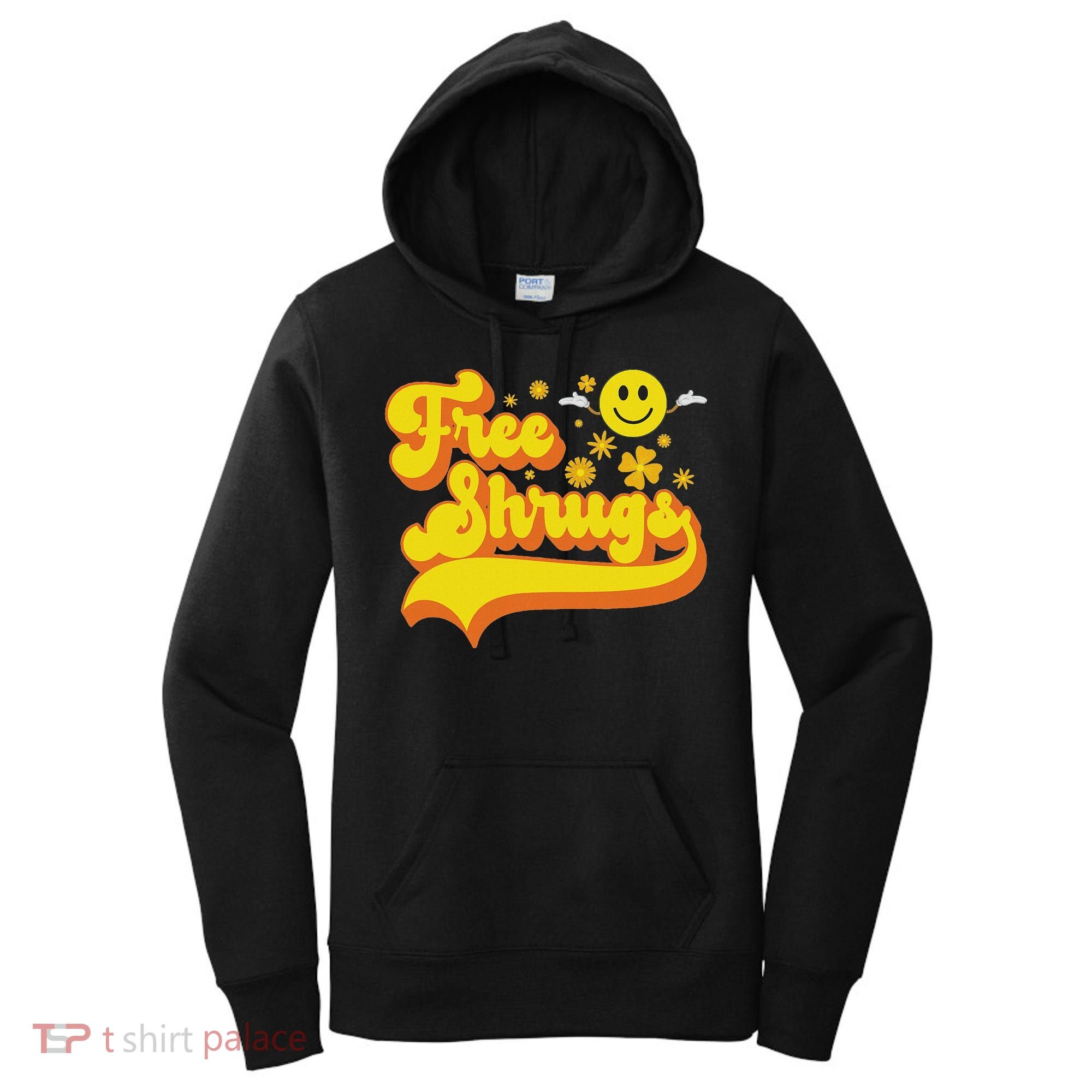 Free Shrugs Funny Classic Parody Women's Hoodie