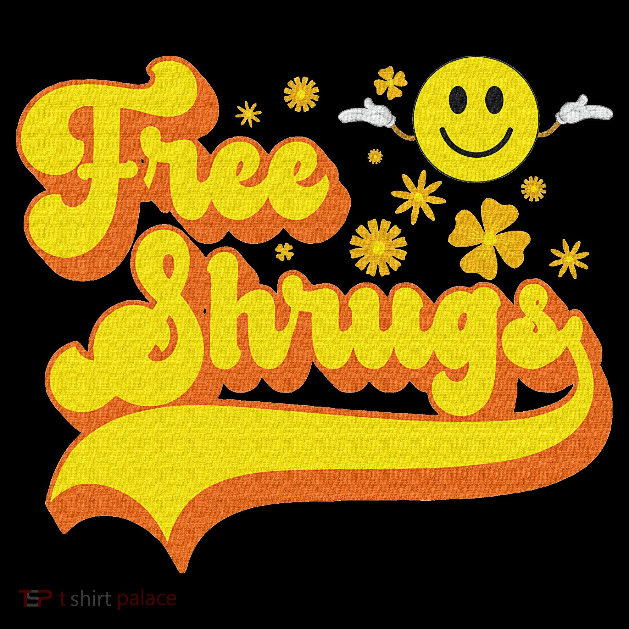Free Shrugs Funny Classic Parody Baby Bodysuit