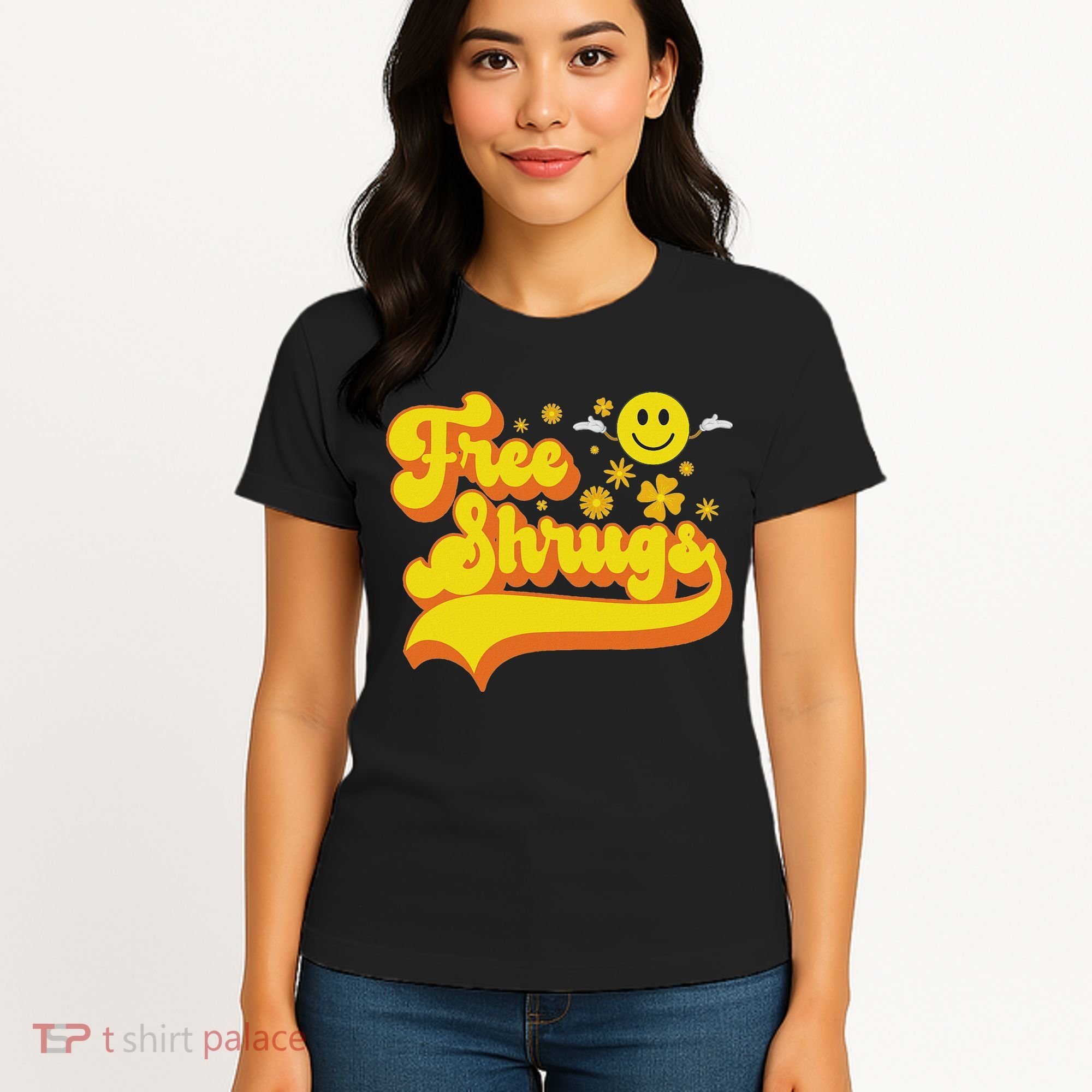 Free Shrugs Funny Classic Parody Women's T-Shirt
