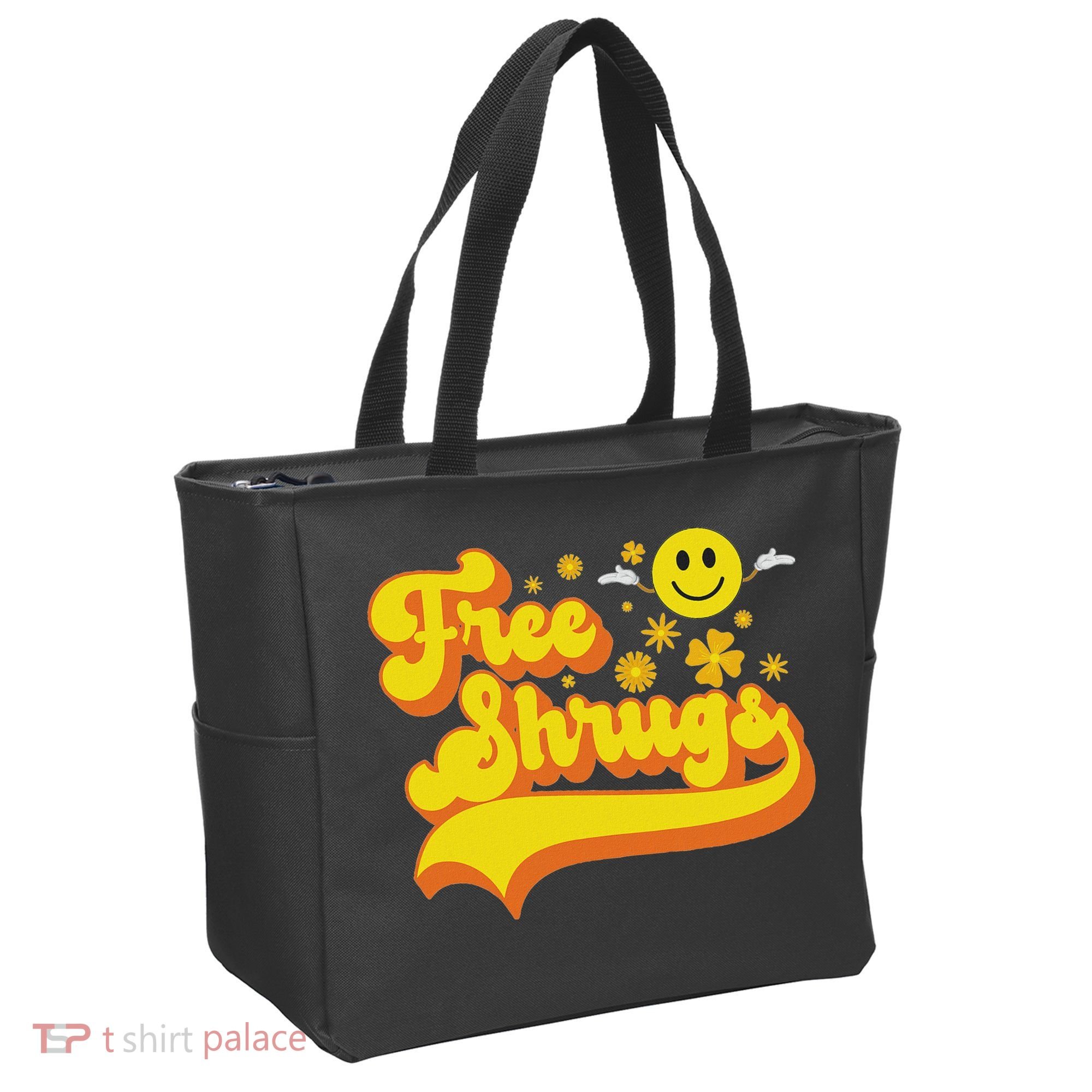 Free Shrugs Funny Classic Parody Tote Bag
