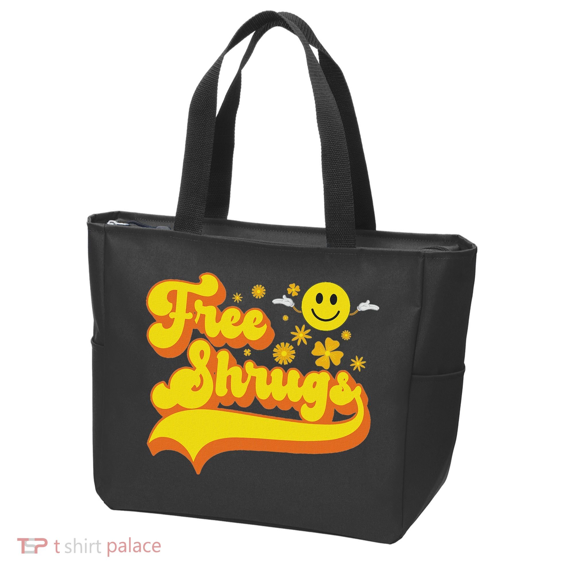 Free Shrugs Funny Classic Parody Tote Bag