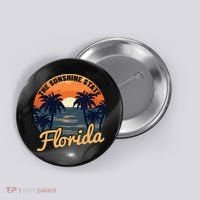 Florida Sunset Button thumb 0