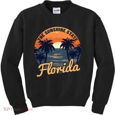 Florida Sunset Kids Sweatshirt