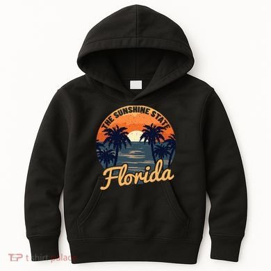 Florida Sunset Kids Hoodie