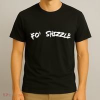 Fo Shizzle Funny Gangsta Rap 90S Novelty T-Shirt thumb 3