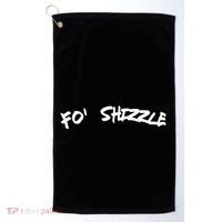 Fo Shizzle Funny Gangsta Rap 90S Novelty Golf Towel thumb 0
