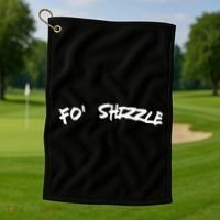 Fo Shizzle Funny Gangsta Rap 90S Novelty Golf Towel thumb 1