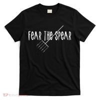 Funny Sturgeon Fishing Spearfishing Fear The Spear T-Shirt thumb 0