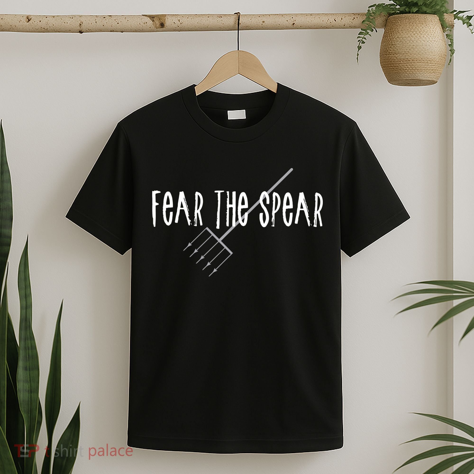 Funny Sturgeon Fishing Spearfishing Fear The Spear T-Shirt