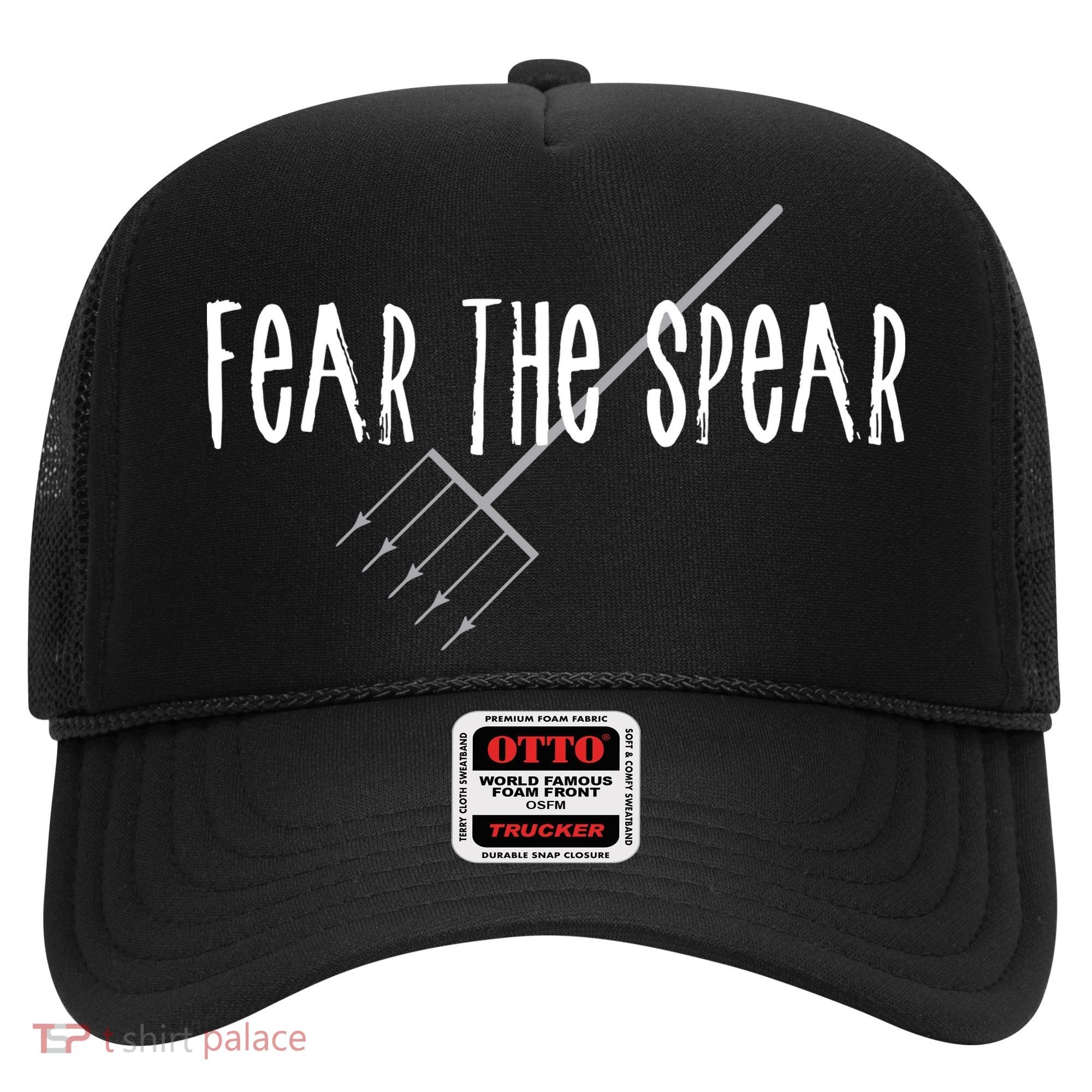 Funny Sturgeon Fishing Spearfishing Fear The Spear Hat