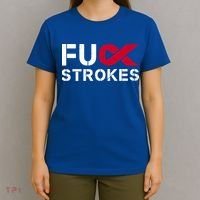 Fuck Strokes Fu Survivor Stroke Awareness Month Red Ribbon Great Gift T-Shirt thumb 4