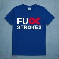 Fuck Strokes Fu Survivor Stroke Awareness Month Red Ribbon Great Gift T-Shirt thumb 5