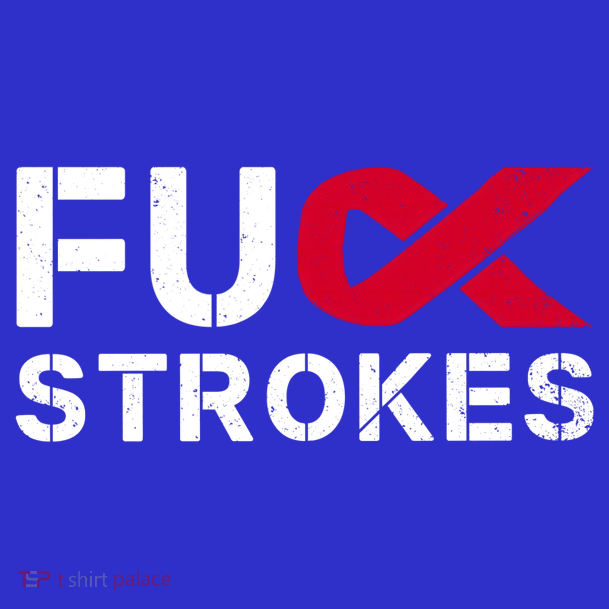 Fuck Strokes Fu Survivor Stroke Awareness Month Red Ribbon Great Gift Tank Top