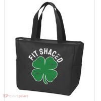 Fit Shaced Funny Irish Drinking ST PATRICKS DAY Shamrock Tote Bag thumb 3